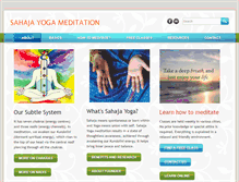 Tablet Screenshot of freemeditationnz.com